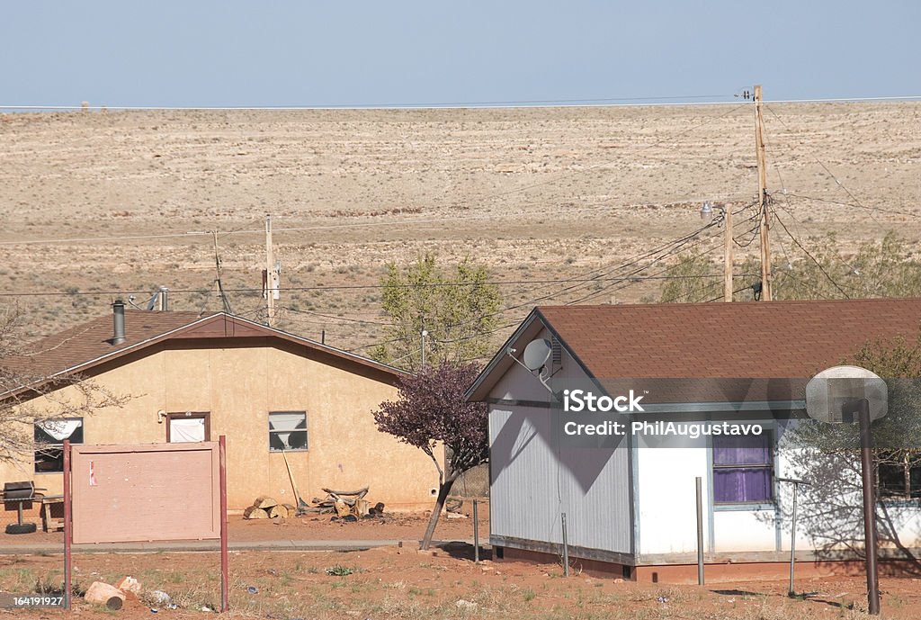 Houses on Navajo Reservation